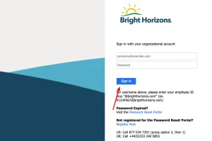 How to Access BrightWeb Login Guide at mybrightweb.brighthorizons.com