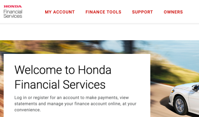 honda financial services