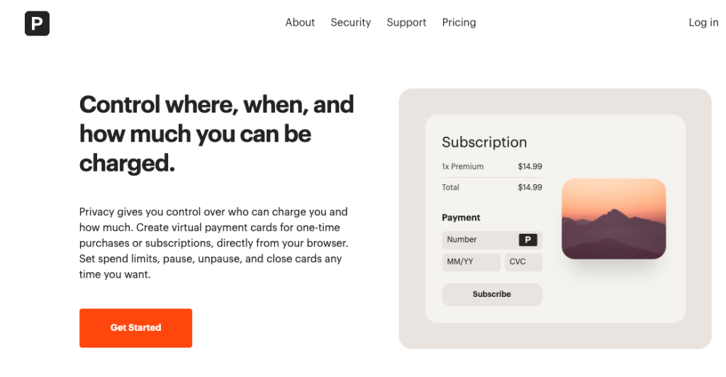 Access to your Privacy Online Account