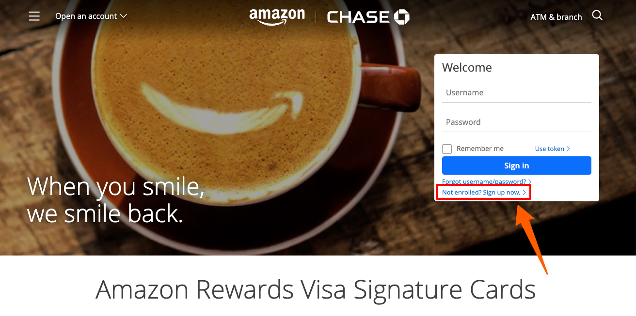 Chase Amazon Credit Card Register