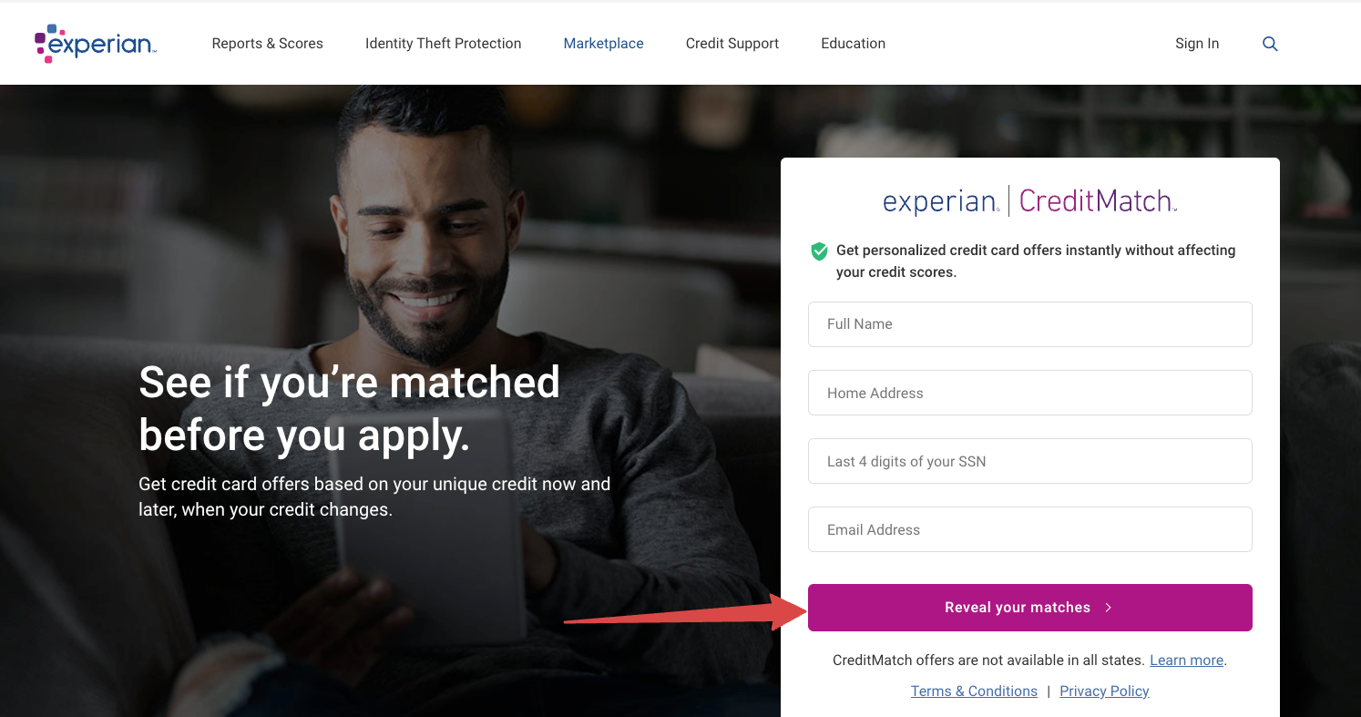 Experian CreditMatch