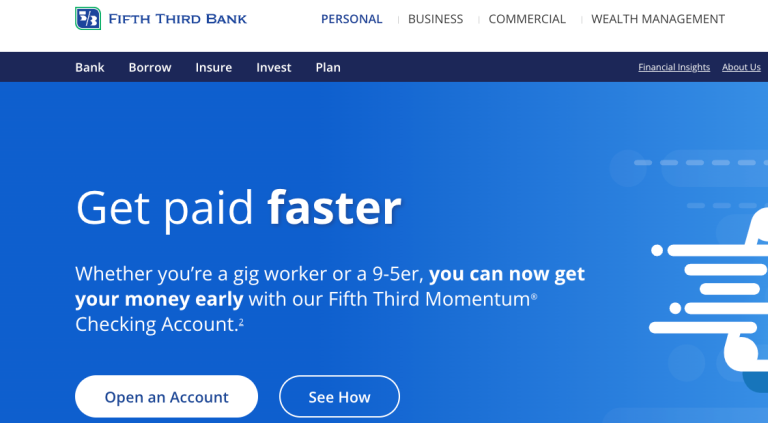 Fifth Third Bank Login at www.53.com
