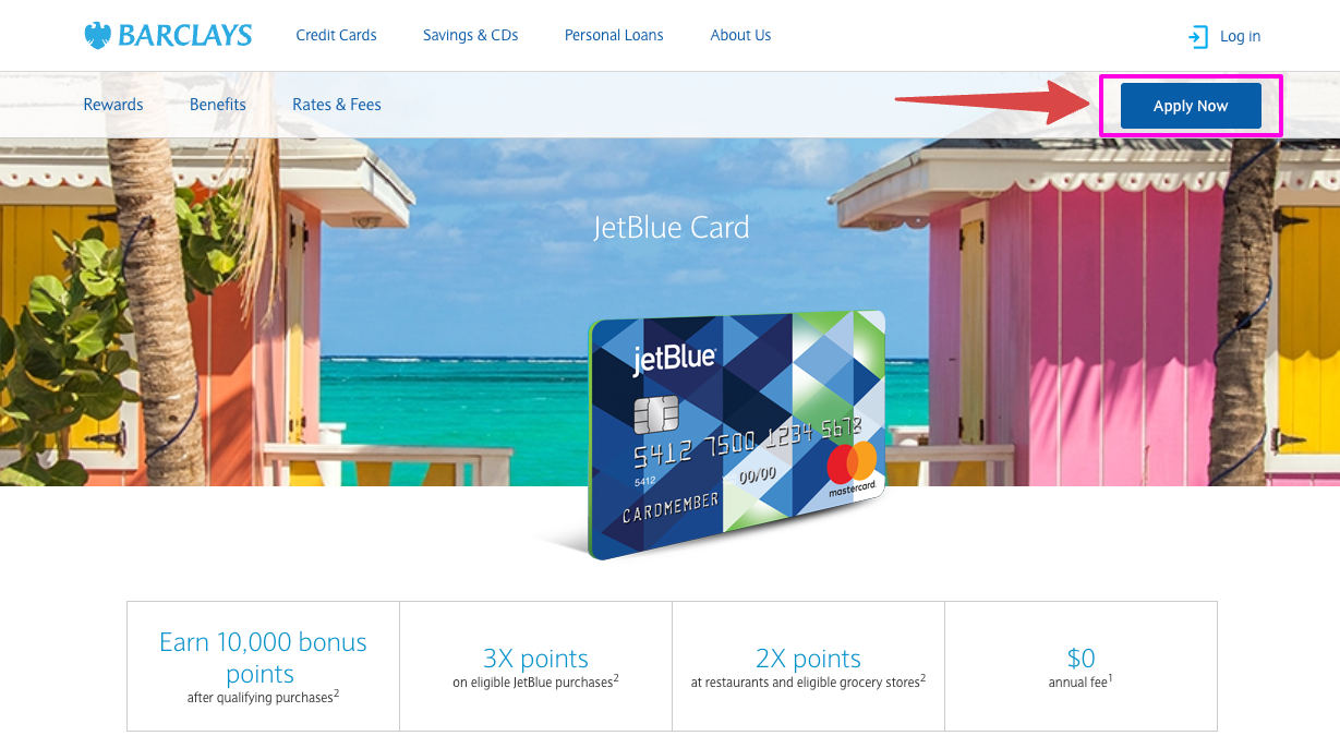 JetBlue Mastercard Apply