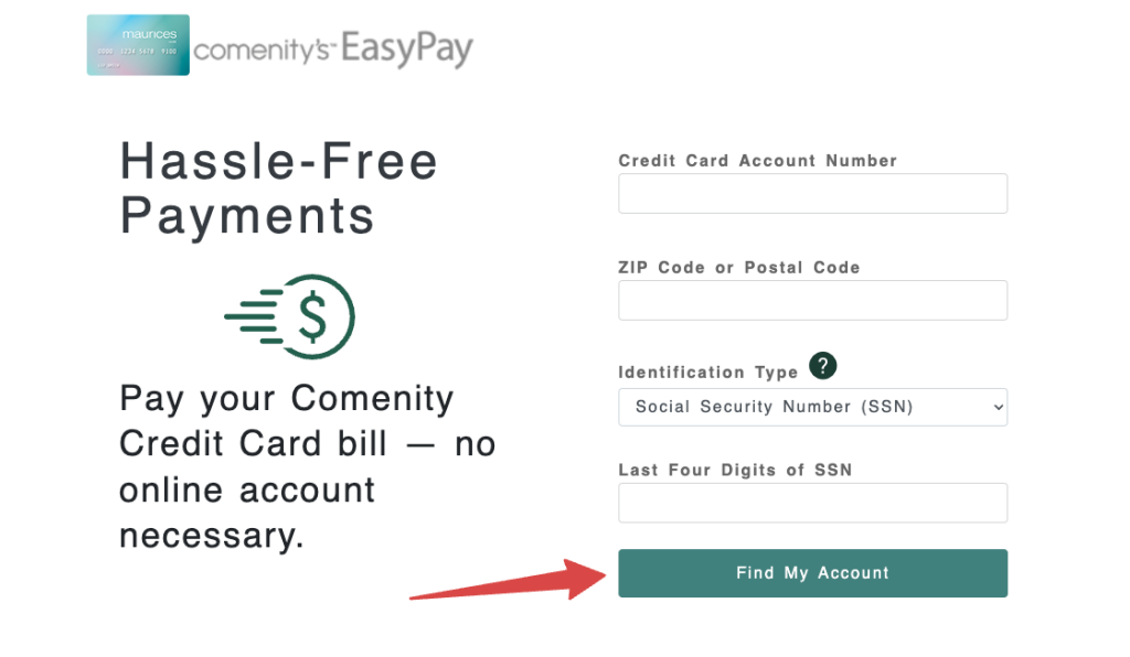 Maurices Credit Card Payment Login