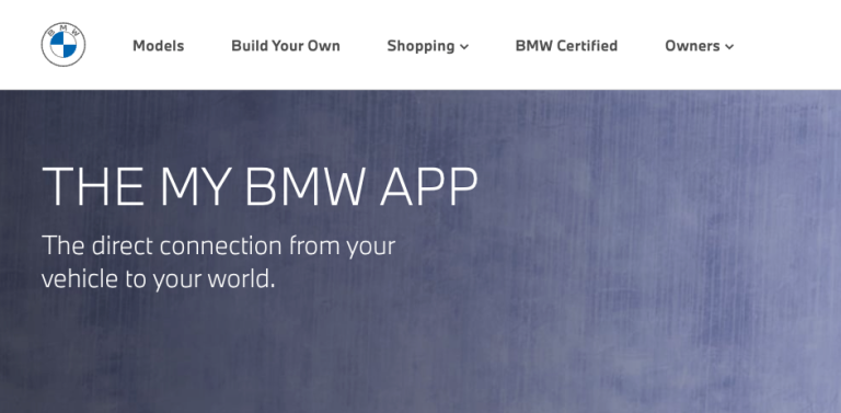 My BMW Login at mybmw.bmwusa.com