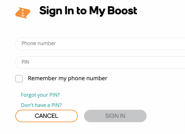 Sign in To My Boost Mobile