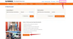 Find and Use U Haul Login at www.uhaul.com