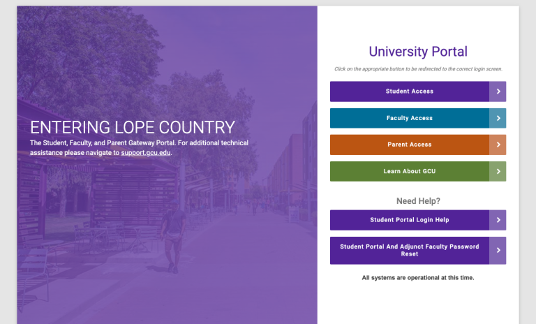 How to Access GCU Student Portal Login at gcuportal.gcu.edu