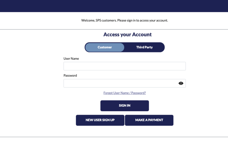 SPS Mortgage Login at www.spservicing.com
