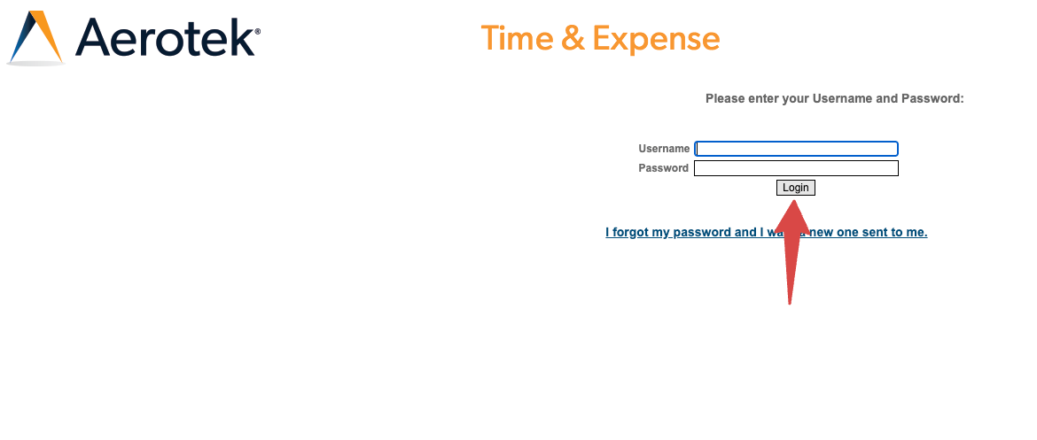 Timeandexpense Aerotek Login