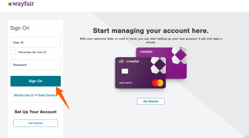 Wayfair Credit Card Login At Wayfair accountonline