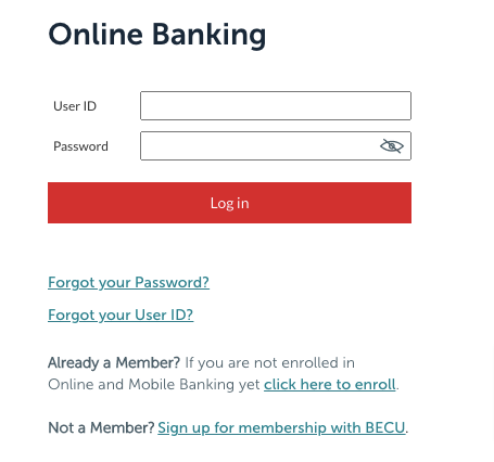 BECU Online Banking Login