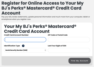 BJ’s Credit Card Login and Bill Payment Guide