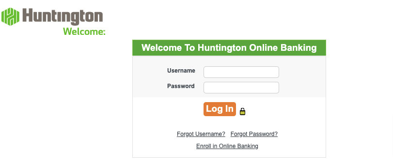 Huntington Online Banking Login