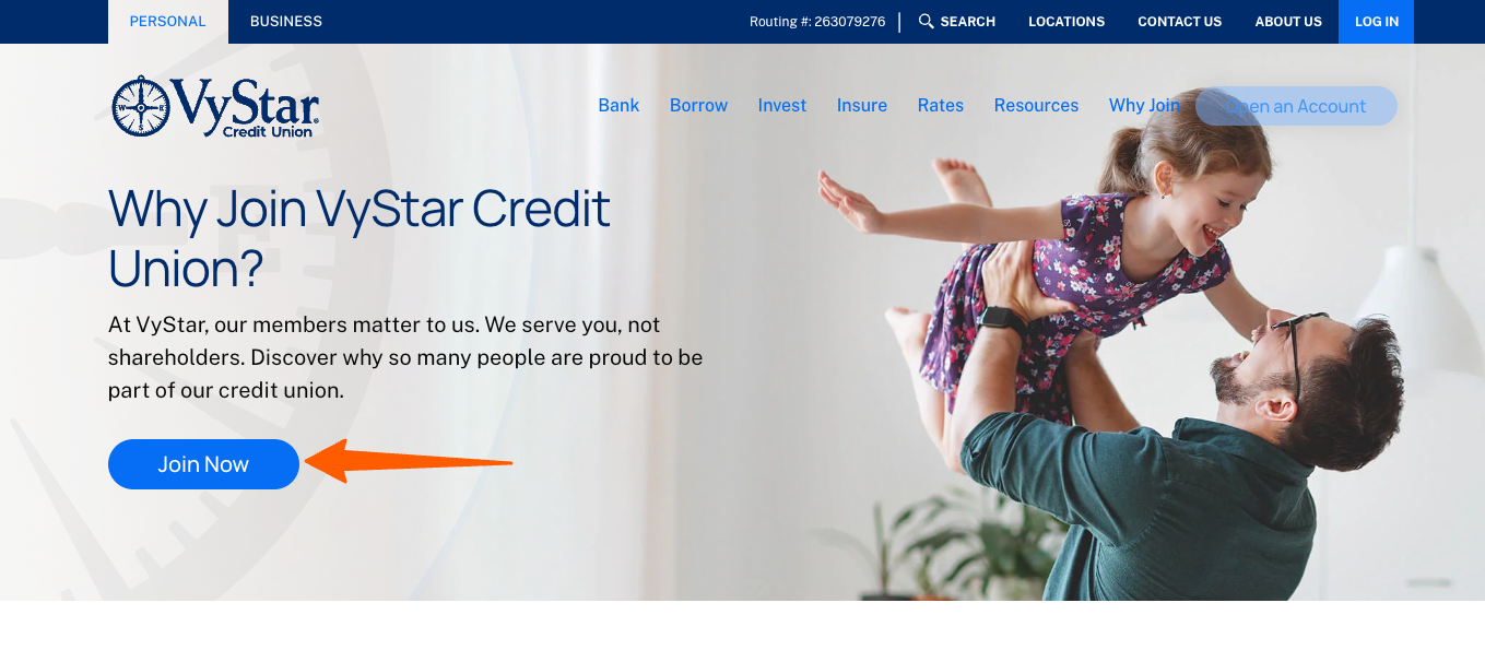 Join VyStar Credit Union