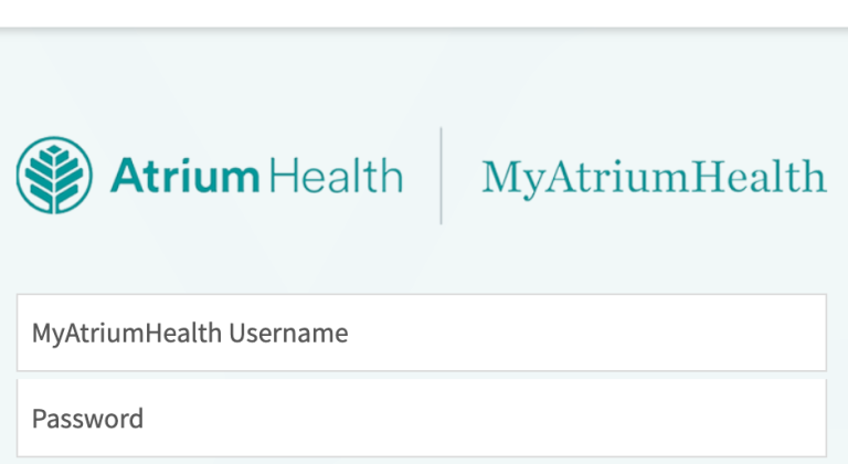 My Atrium Health Login at my.atriumhealth.org