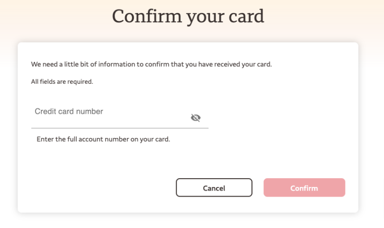 Activate Wells Fargo Credit Card at confirmcard.wellsfargo.com