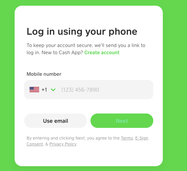 Cash-App Login
