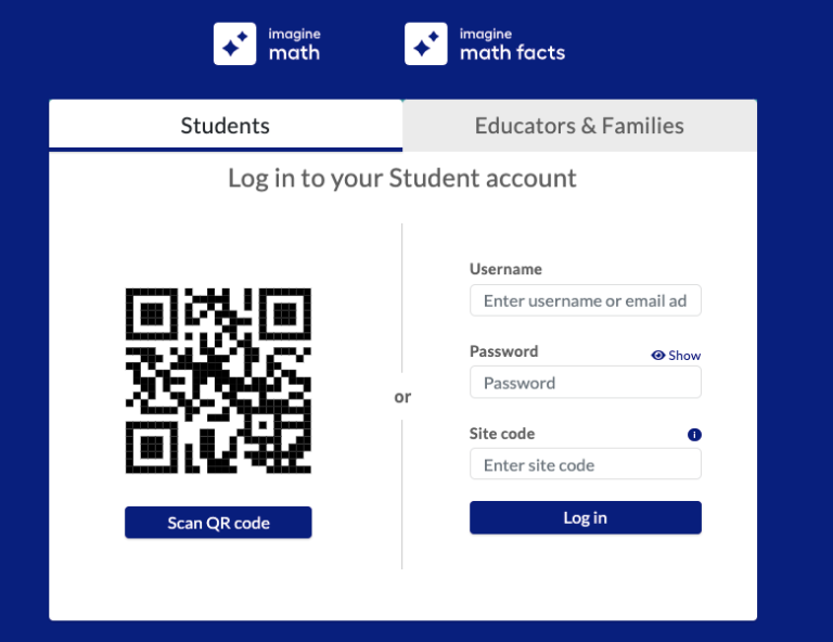 Access Imagine Math Login Account at math.imaginelearning.com