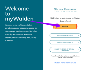 How to Access Walden Student Portal at My.Walden.Edu