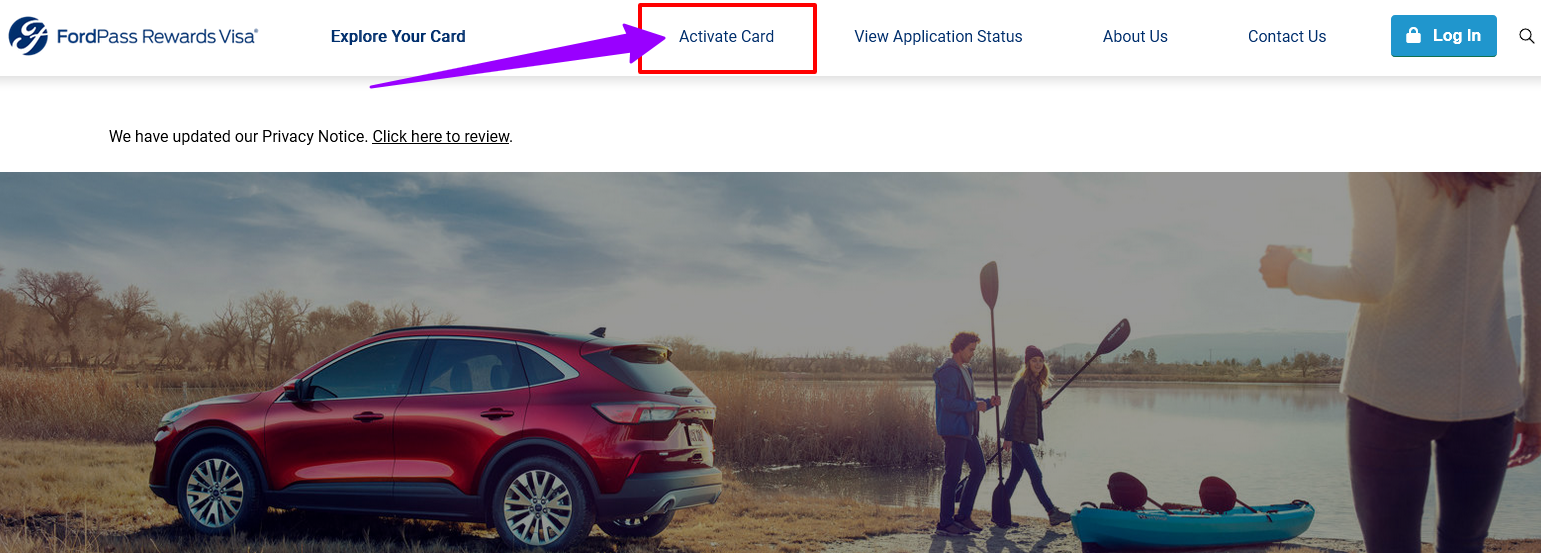 How to Activate FordPass Rewards Visa Card