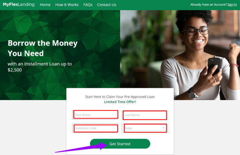How to Apply for MyFlexLending Loan at myflexlending.com