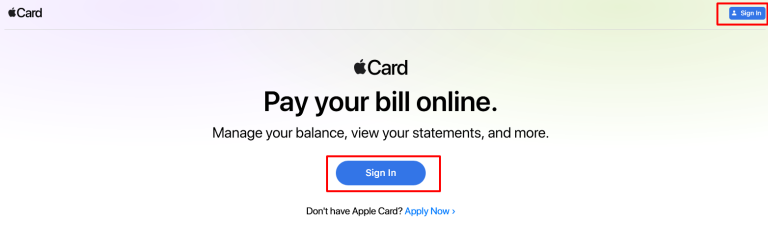 How to Find and Use Your Apple Credit Card Login