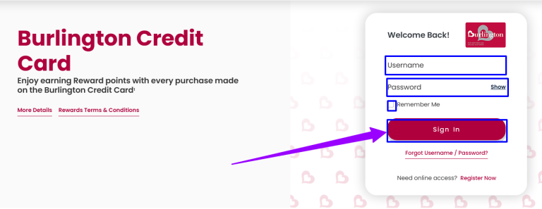 How to Manage Your Burlington Credit Card Login
