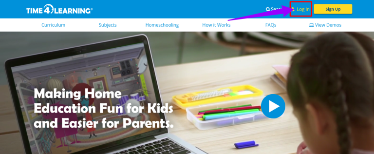 Access Your Time4Learning Login Account at time4learning.com