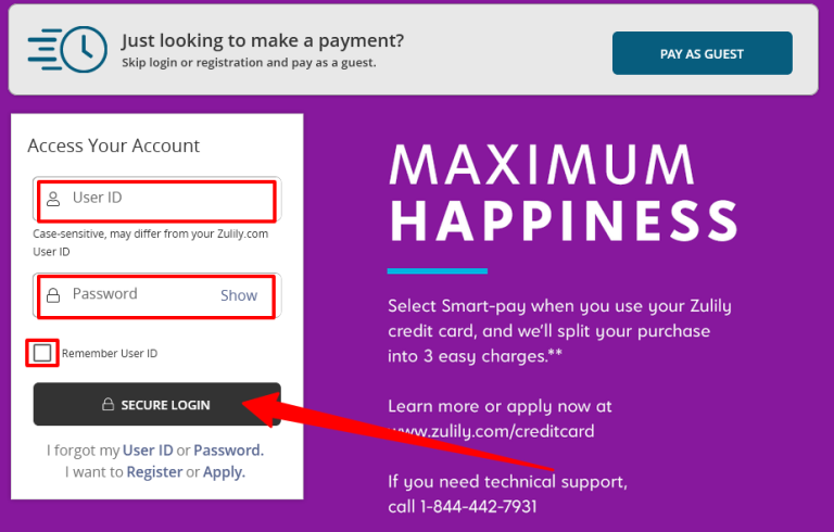 How to Manage your Zulily Credit Card Login at zulily.syf.com