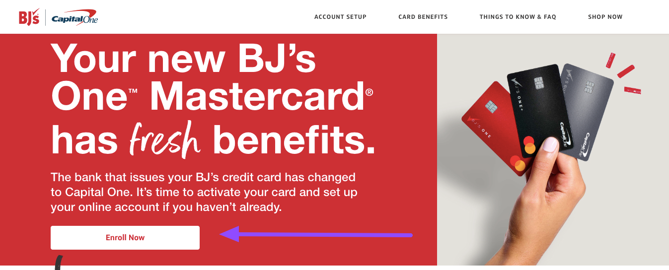 BJ’s Capital One Credit Card