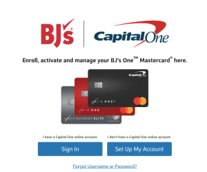 bjs one mastercard login