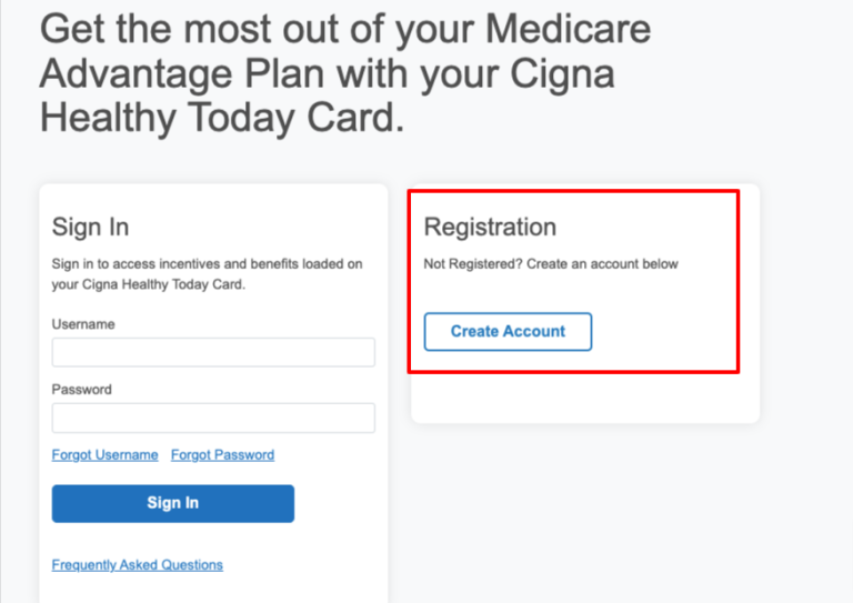 Cigna Healthy Card Balance Check at cignahealthytoday.com