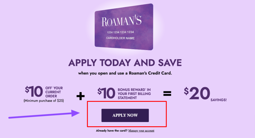 How to Access Roamans Credit Card Online Account