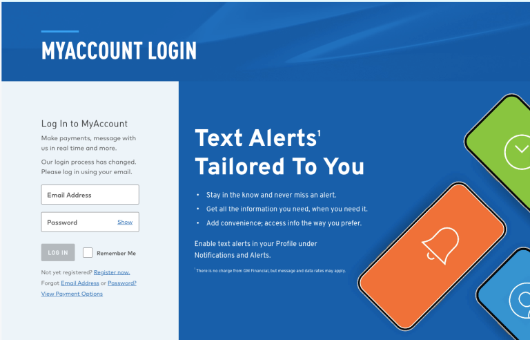 How to Login To Your GM Financial Account