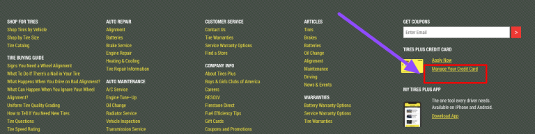 How to Access CFNA Tires Plus Credit Card Login