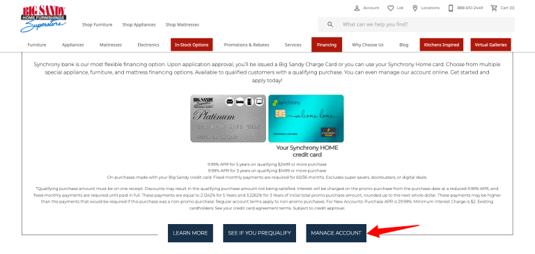 How to Access Big Sandy Credit Card Login Account