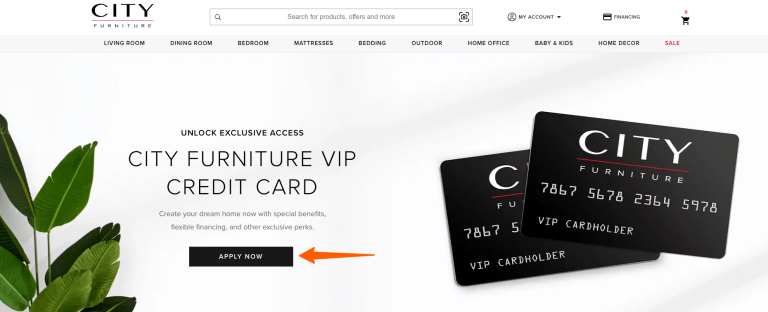How to Access your City Furniture Credit Card Account