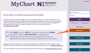 Manage your Novant MyChart Login Account