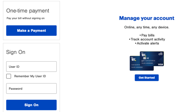 How to Access Best Buy Credit Card Login at bestbuy.accountonline.com