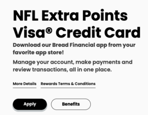 How to Apply For NFL Credit Card at nflextrapoints.com