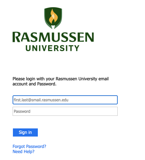Rasmussen Student Portal Login