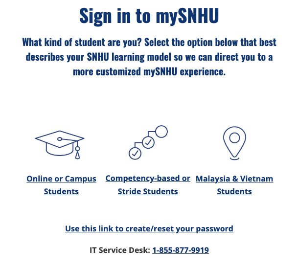mySNHU-Login